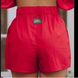 Daily Drills Women's Red Shorts